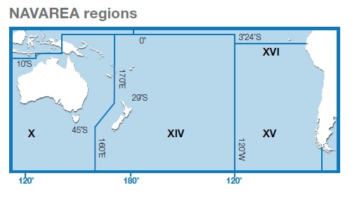 NAVAREA regions