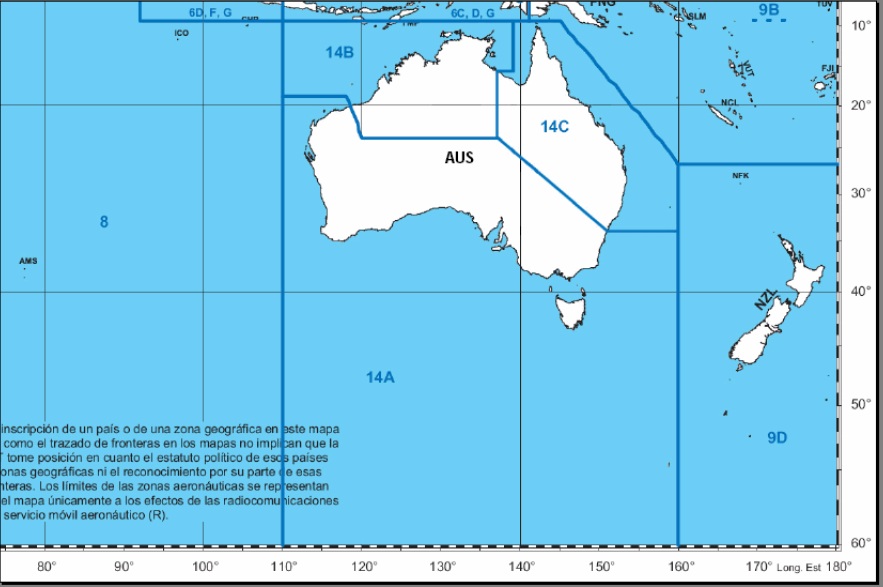 Australian RDARA 14 map